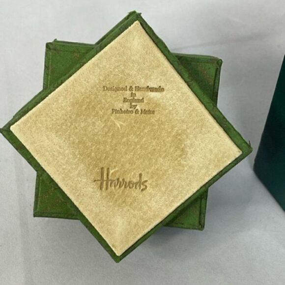 Harrods Golf Ball Sculpture Paperweight w/ Harrods Box Unusual for sure.  Defini - Picture 8 of 8